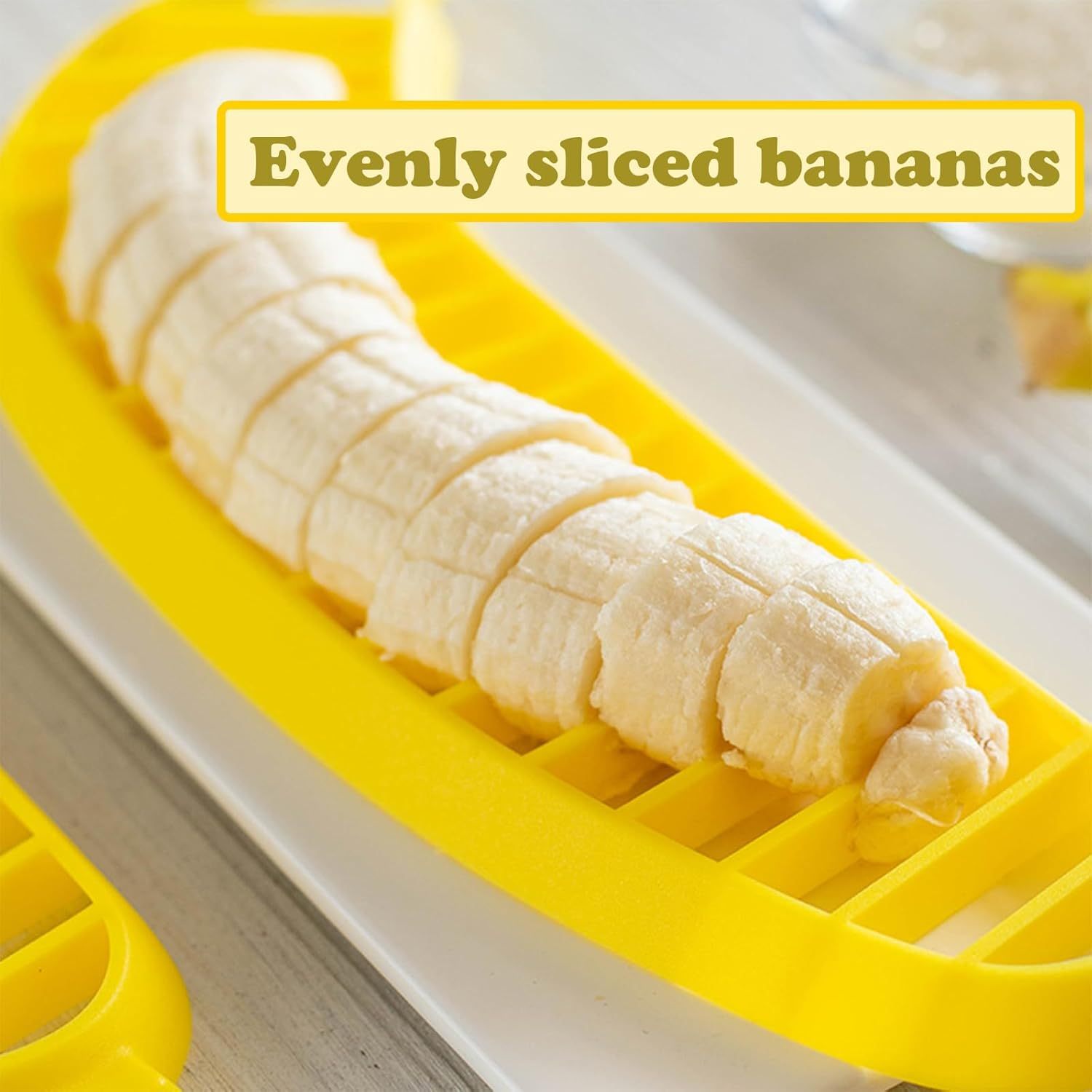 

1/ 2pcs Stainless Steel Blade, Banana , , Kitchen Tool Banana Cutter, Banana Cutter Kitchen Tool