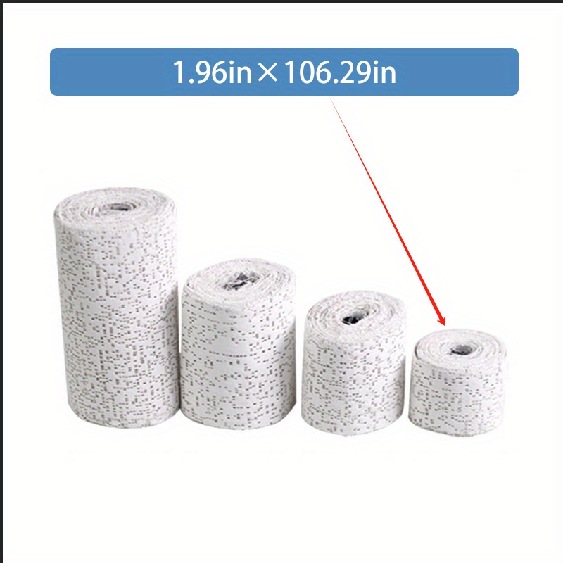 [artistic Gauze Bandage] Gauze Bandage With Base Pad Wrap | 4 Sizes For Sculpting, Abdominal Plaster Casts, Mask Making, Art Projects, And Crafts - Suitable For Belly Casting, Sculpture, Masks