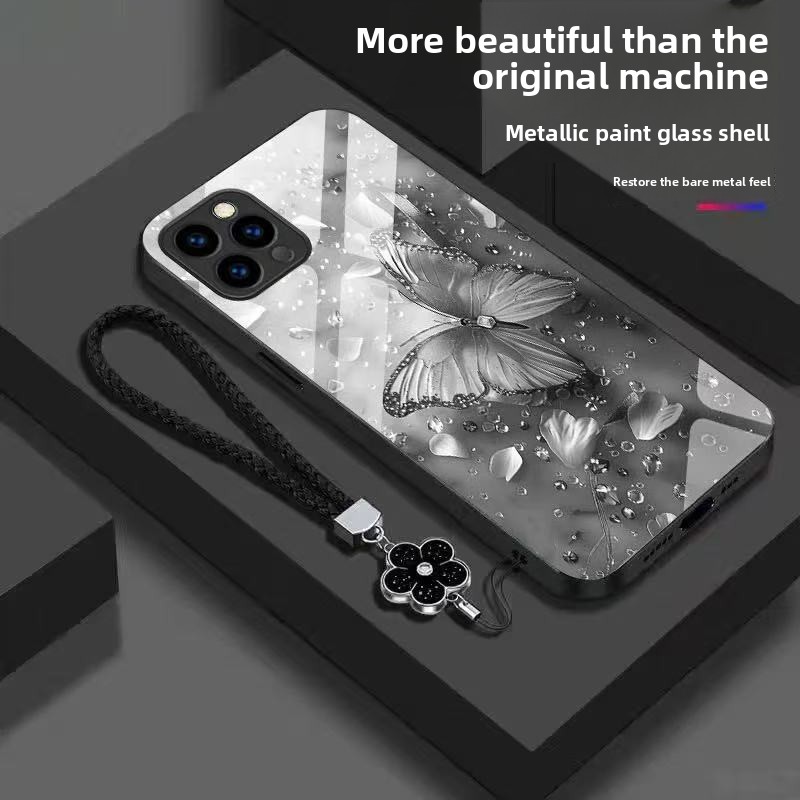 TEMU Phone Case: High Inclusive Creative Phone Case With Wrist Strap- Suitable For For Iphone17, 17pro, 17 Air, 16 Pro Max/16/15 Pro/14