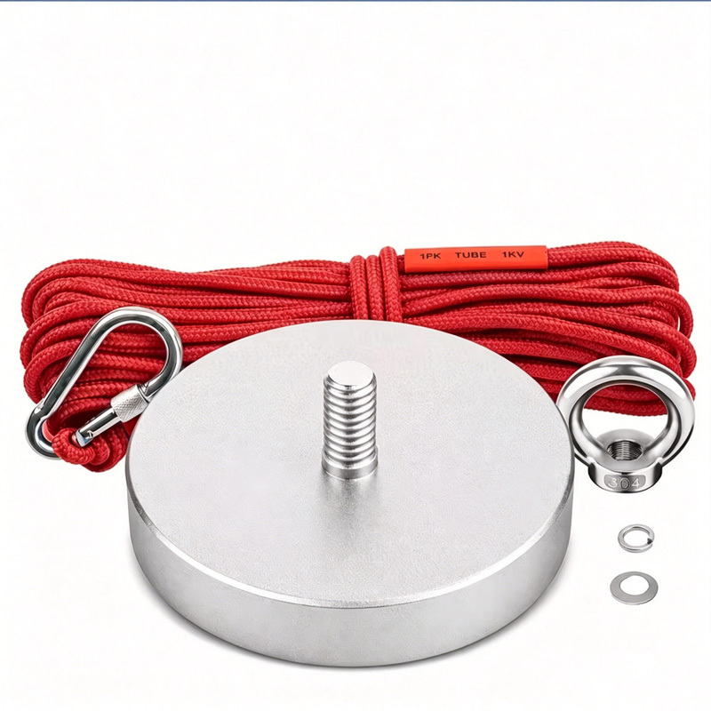 TEMU 2500lbs/2000lbs/1500lbs Heavy Duty Metal Retrieval Tool For River, Lake, Dock And , Outdoor Pickup Tool For Garage, Yard And Workshop