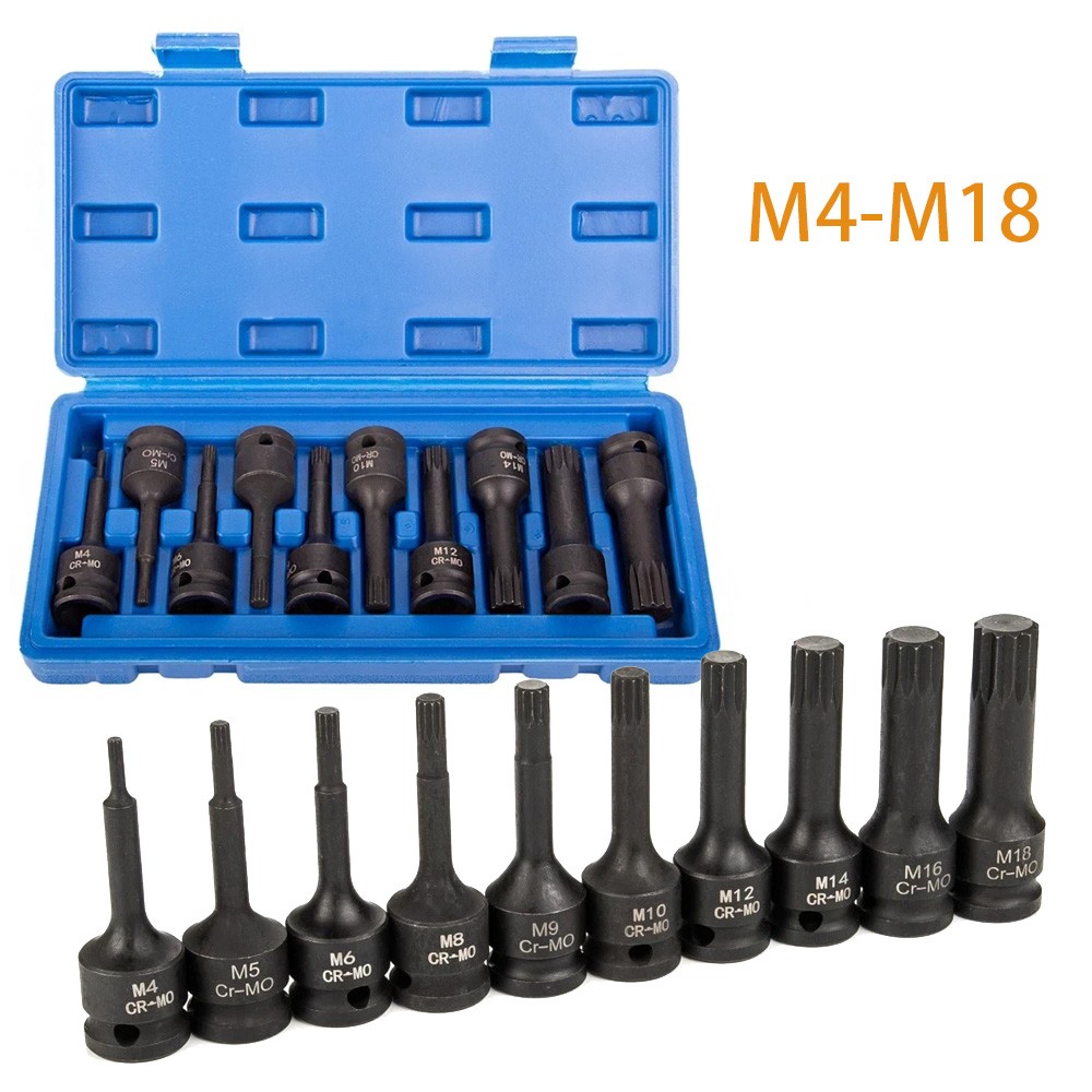Image of Inner File- Key Set 1/2 Inch M4-m18 Power New Stricks