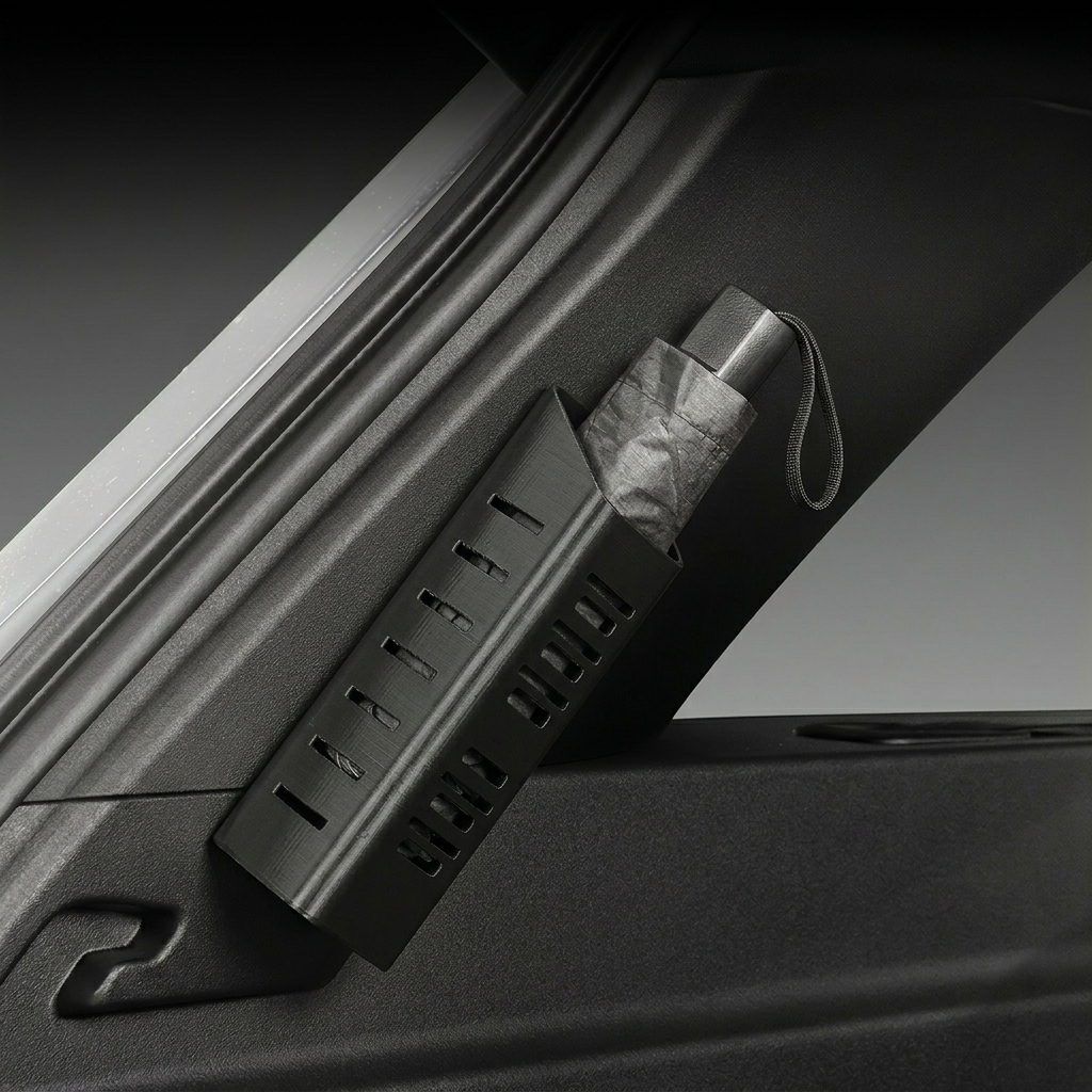 TEMU Car Trunk Umbrella Storage Box, An Easy-to-install, Space- Accessory
