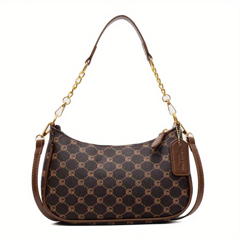 Image of 2026 Summer New Korean Style Fashionable Retro High-end Chain Handbag For Commuting Women, New Women's Crossbody Small Square Bag