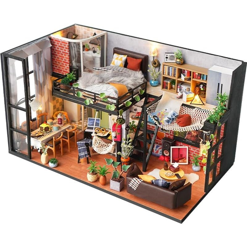 diy miniature dollhouse kit adults 24 scale furniture Temu