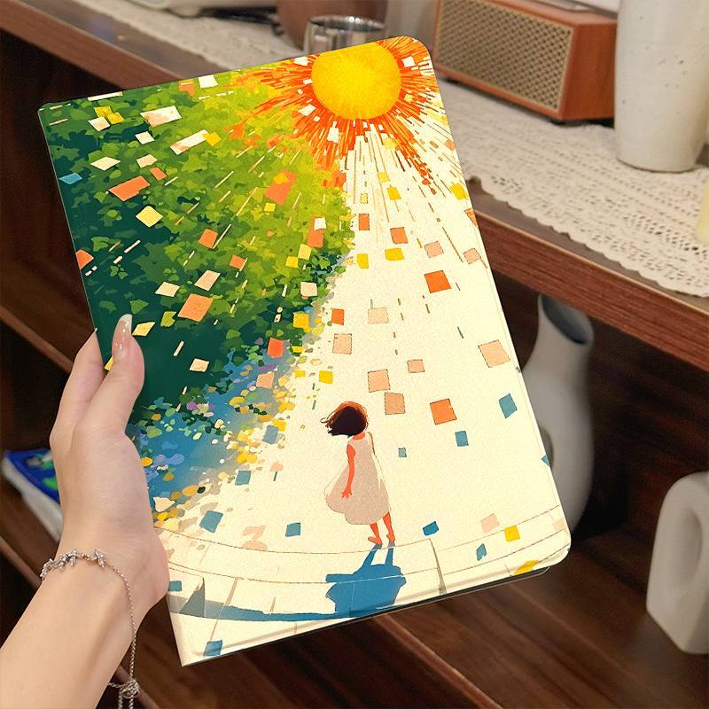 

Sun Pattern Tablet Case For Xiaomi Pad 6/6 Pro (11"), 6s Pro, (12.4"), 5 (11"), 6 Max (14") - -, Shockproof /