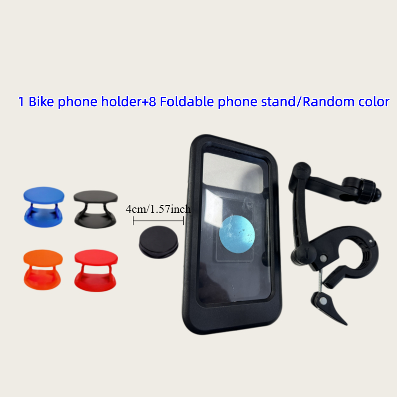 TEMU 1 support de téléphone de vélo pour livreur, support de navigation magnétique réglable télescopique, compatible avec divers smartphones, stable