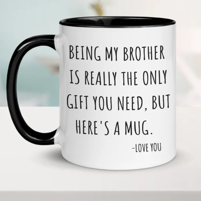 

Brother Gift, Brother Mug, Brother Coffee Mug, Funny Gift For Brother, Brother Birthday Gift, Brother Christmas Gift, Brother Presents