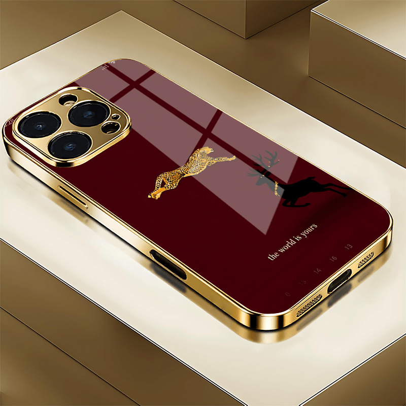TEMU Phone Case: A Wine Red Prestige Design Phone Case, Suitable For Iphone 17/17 Air/17 Pro/17 Pro Max/iphone 16/16 Plus/16 Pro/16 Pro Max/ Plus/15