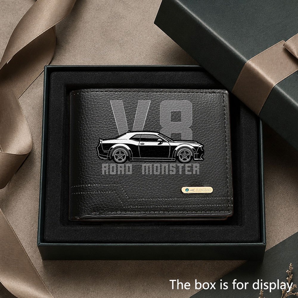 TEMU Men's Luxury Car Wallet, Portable And , Multi-card Slot Design, Unisex, Suitable For Daily To Store Cash, Cards, And Ids, Stylish And Versatile