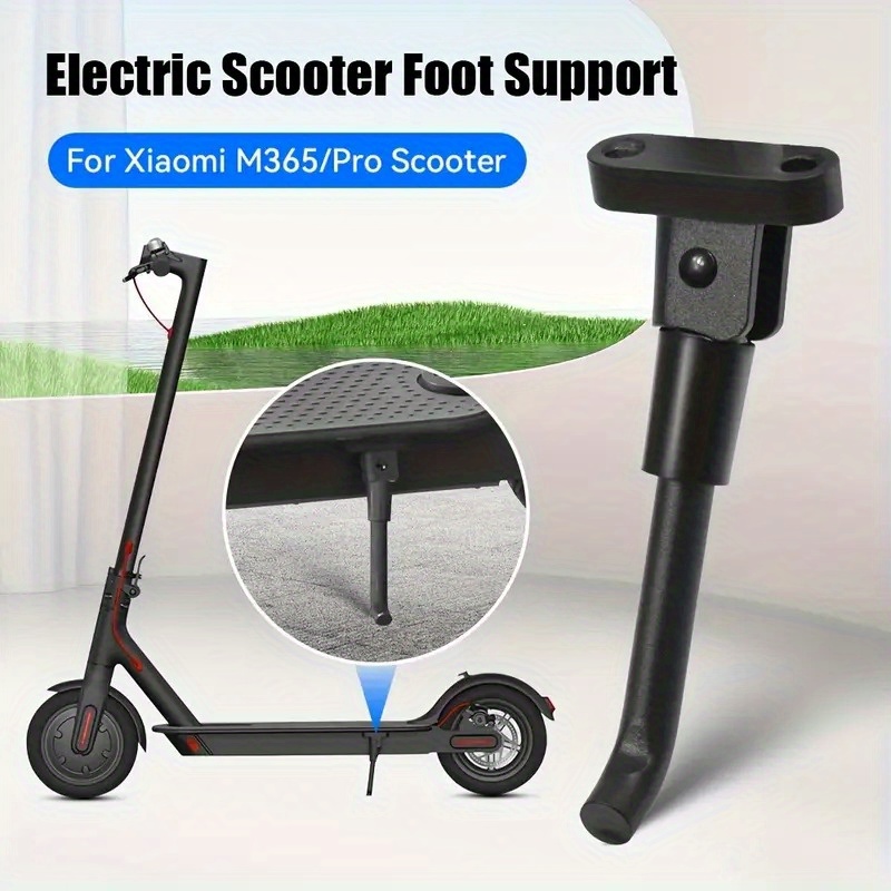 xiaomi m365   scooter   support side stand durable iron kickstand with adjustable height ideal for all terrain use scooter stabilizer adjustable height stand durable iron construction scooter accessories 0