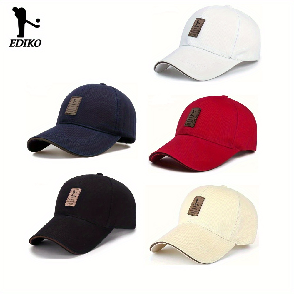 TEMU 5x Baseball , Men's Outdoor Sun Hat, Unisex Casual Sun Hat, Couple Golf Hat