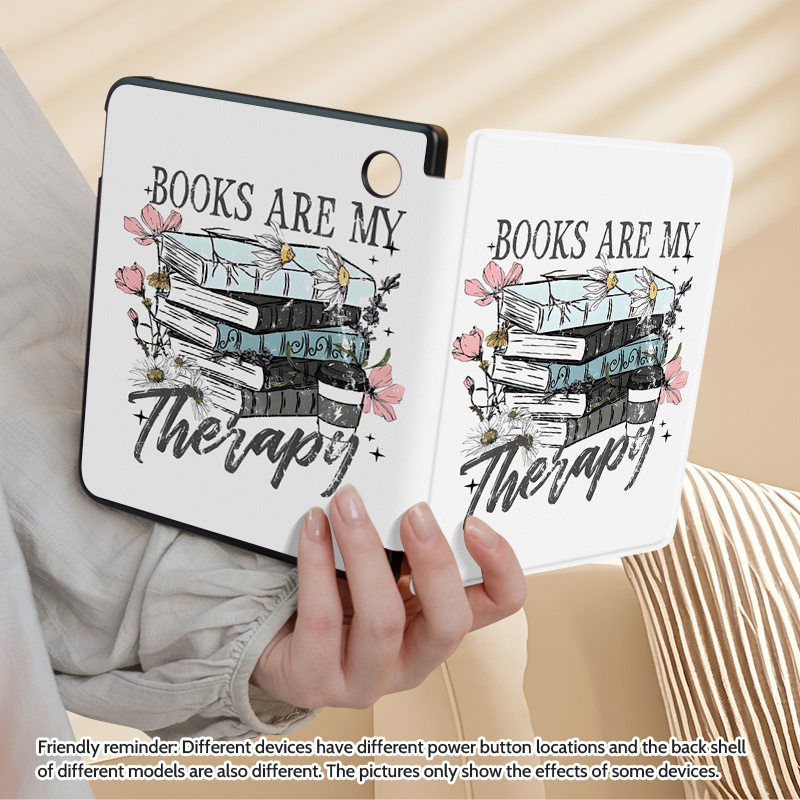 TEMU For E-reader Case Compatible For Libra 2/ & Libra Case, Anti-drop Protective Cover With Pastoral Nature, Case Suitable For New & Old E-book