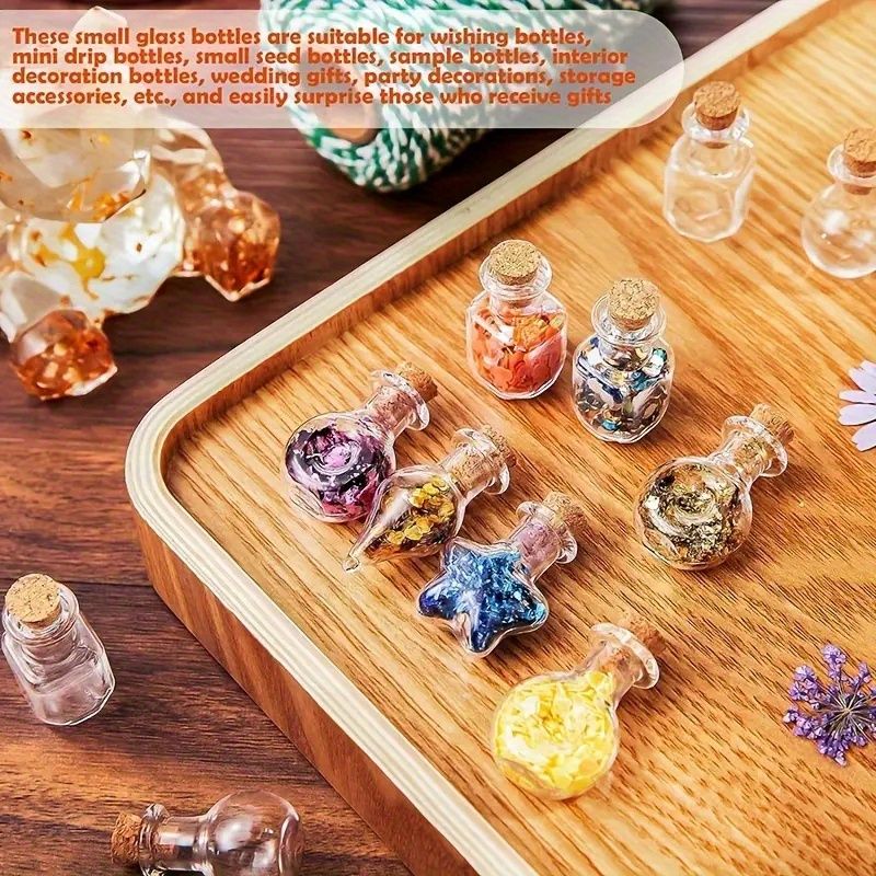 potion bottles with corks sold on Temu United States