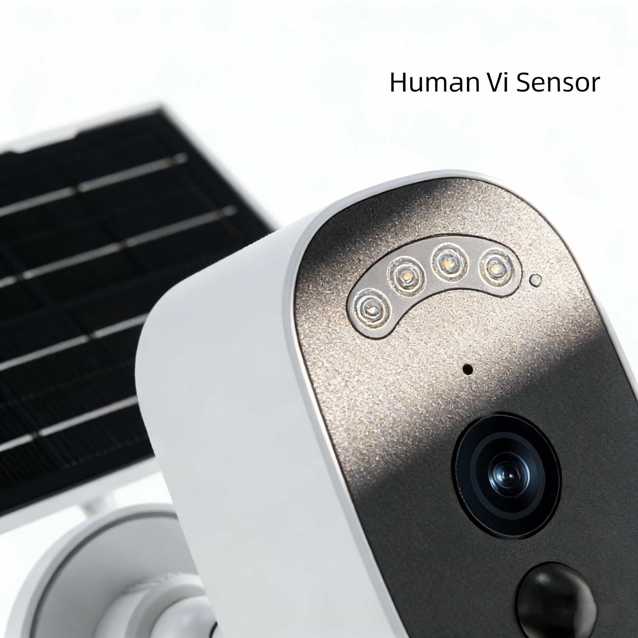Ai Human Recognition Solar Security Camera Jooan 2k Wireless Outdoor Low- Powered Wifi Camera 5200mah Rechargeable Battery Intercom Night &pir Humanoid Recognition Ipx6 Protection 1pc