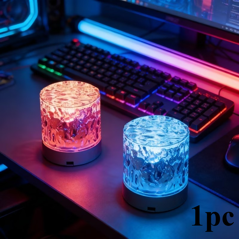 Upgraded 16-Color Adjustable LED Desk Lamp with Remote Control