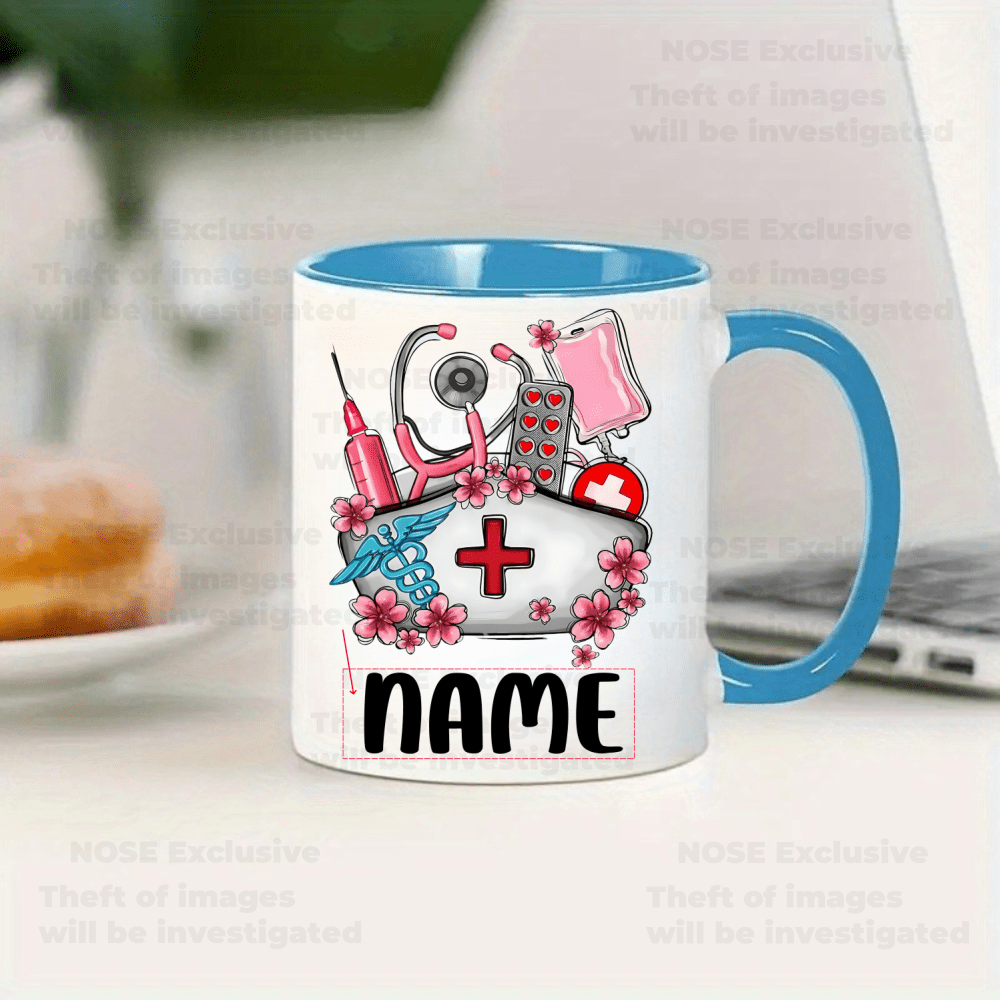 Herz & Heim® Personalisierte Tasse Mit Namen – Individuell Bedruckt, 300 Ml, Keramik – Perfektes Geschenk Zum Geburtstag, Weihnachten, Jubiläum