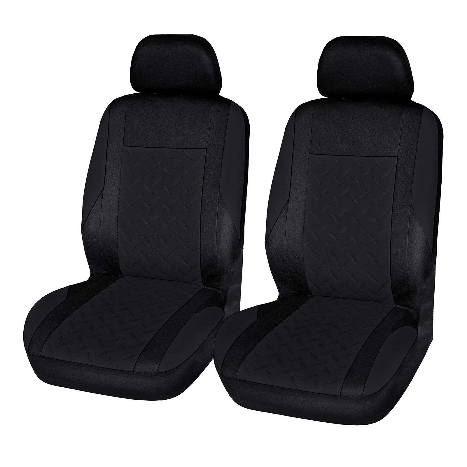 TEMU Adecuado para juegos de asientos de coche, 2 plazas delanteras, compatible con airbag, instalación rápida de asientos delanteros y traseros -