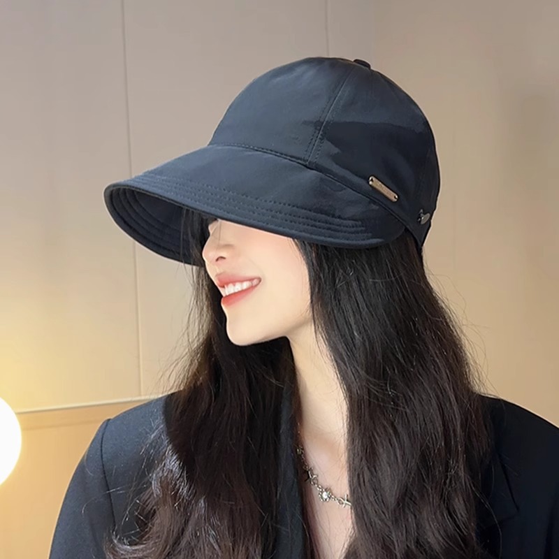 new summer quick dry bucket hat for women wide brim sun hat with visor sunshade face coverage