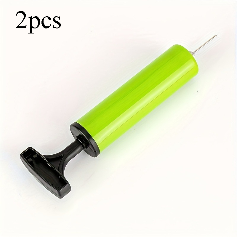 TEMU Ball Inflator Pump, Mini Portable Lightweight Design With Smooth Airflow And Strong Sealing. Comes With A Full Set Of Nozzle Accessories,