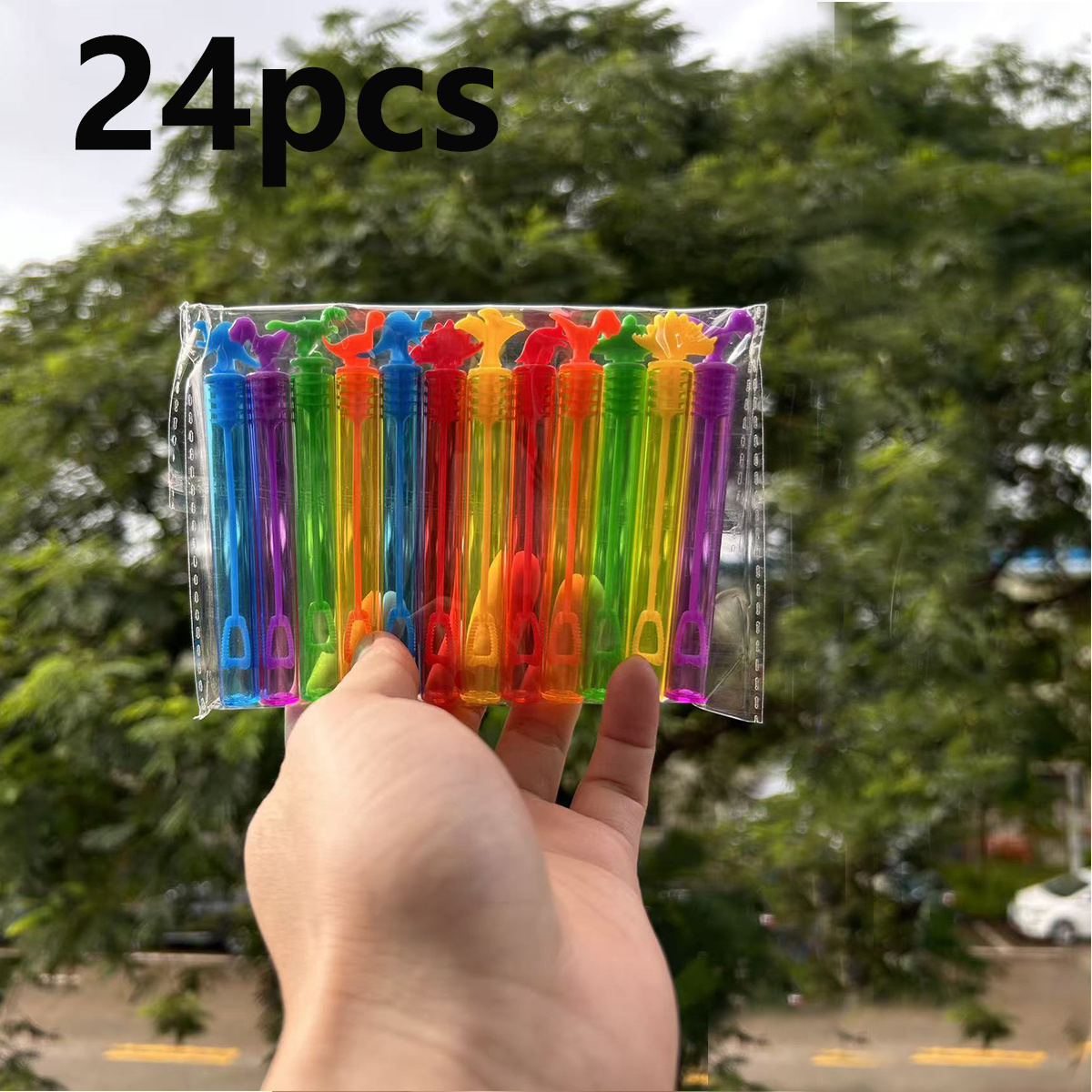 TEMU 24 Mini di Bolle a Forma di , Set di Bomboniere e Piccoli Giocattoli, per Compleanni, Halloween, Sacchetti Regalo, Premi di Carnevale, Matrimoni