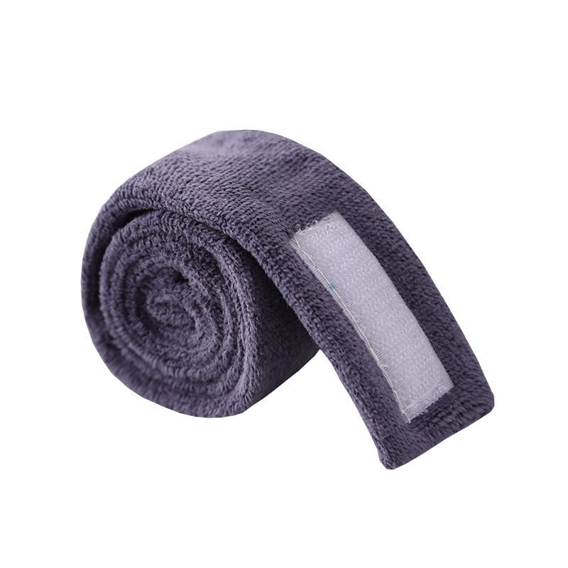 TEMU 1pc Wanmei Adjustable Facial Headband & Hair Wrap Suitable For Face Washing, Skincare, Hair Styling - Absorbent Towel Band With Hygienic For Wet