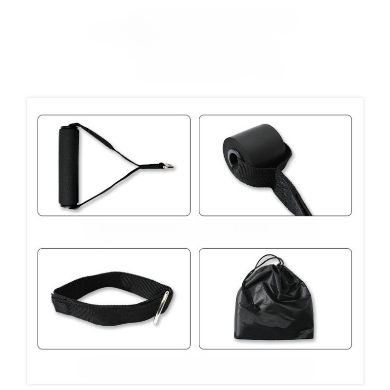 11pcs Multi-Functional Sports Resistance Bands Set