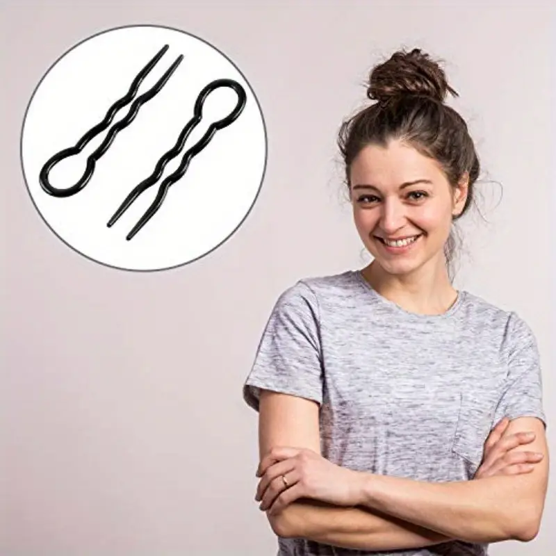 48pcs   u shaped hair pins heavy duty non   secure hold for wedding everyday formal events   hairpins for women ponytails buns braids salon home   accessories bunmaking tools sleek hairpins durable hairpins hairstyle accessories professional stylists ponytail holders   hairpins bridal   Product details 4