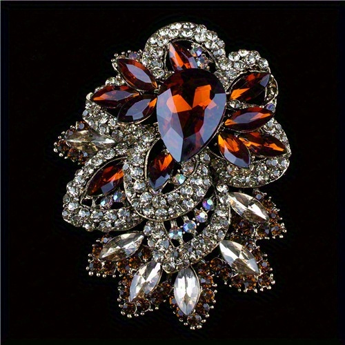   hashamli broshli pin porlo'vchi butik aksessuari ayollar uchun yangilik kiyim va zargarlik kechalar va banketlar sovg'a g'oyasi tafsilotlar 9