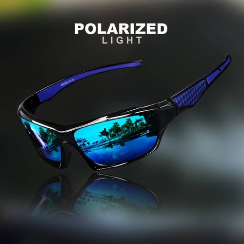 1 pair of polarized glasses with color changing lenses high quality anti glare glasses suitable for driving full ring design ordinary decorative glasses sports glasses durable glasses polarized glasses