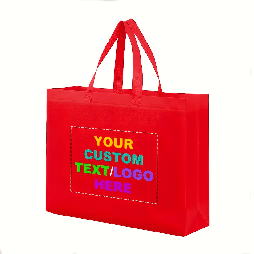 Customizable Non-Woven Fabric Bags for Gifting and Storage