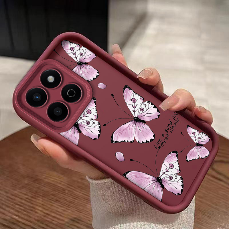 TEMU Phone Case - Stylish Pink Phone Case Designed Play , Featuring A Shockproof Tpu Protective Shell