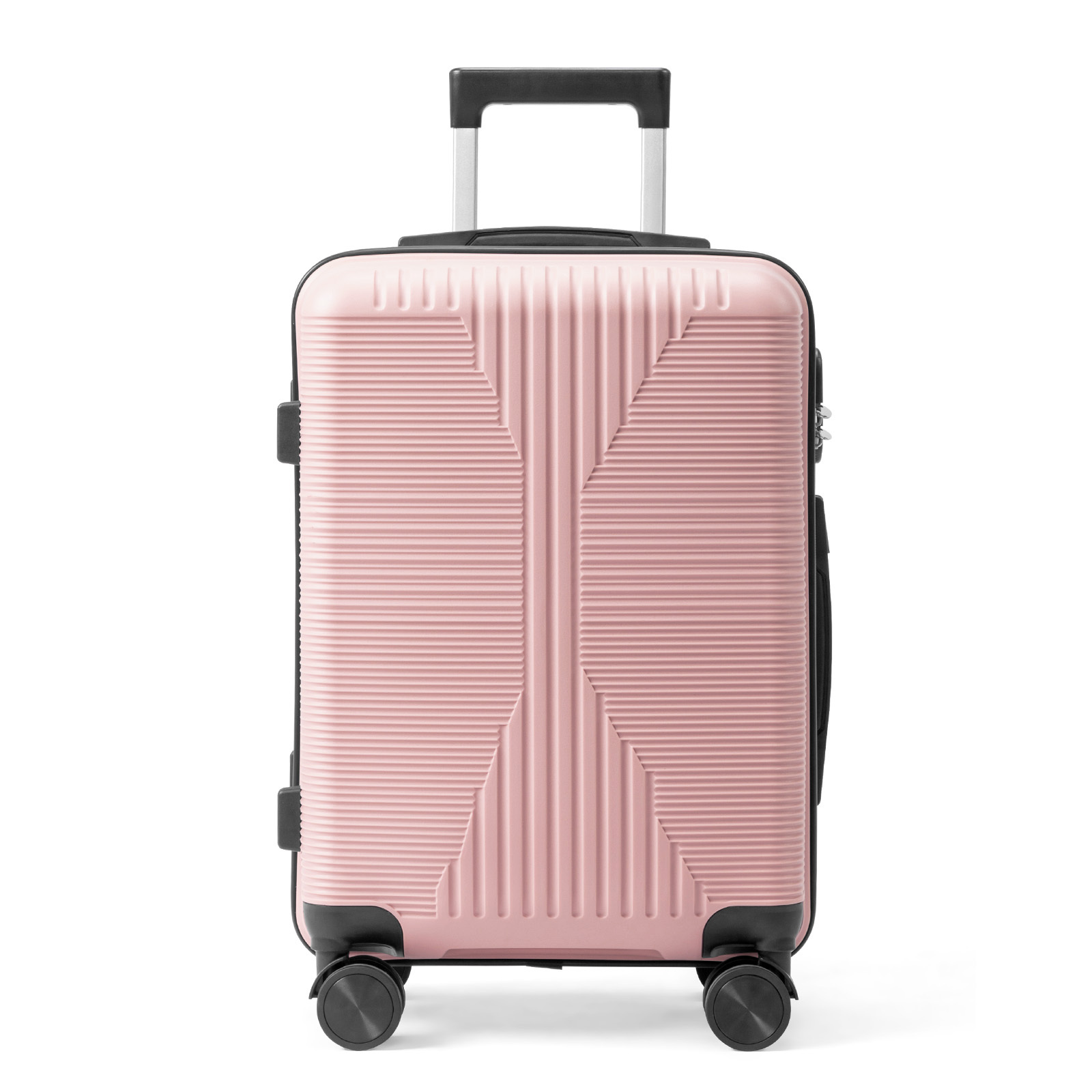Pp Hard Shell Luggage With Spinner Wheels, Lightweight Durable Single Suitcase, 20/24/28 Inch , Carry On & Checked Travel Luggage For Short Trips, Business, Back To School, Travel Gift