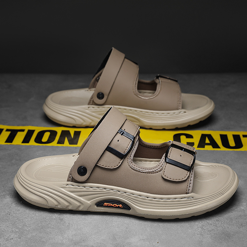 bestseller unisex   beach sandals ultra cushion non slip lightweight walking shoes with adjustable   straps durable pvc for vacation casual wear mens fashion style         absorption travel footwear minimalist style cushioned    able footwear travel essentials Product details 6