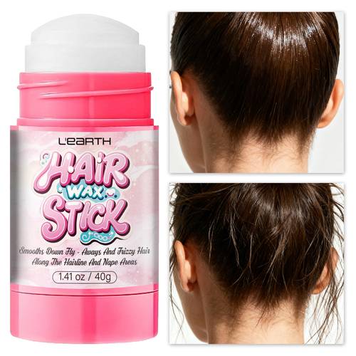hair wax stick for styling and finishing non greasy with 24 hour travel friendly with natural end ideal for men and women hair waxing essential 40g