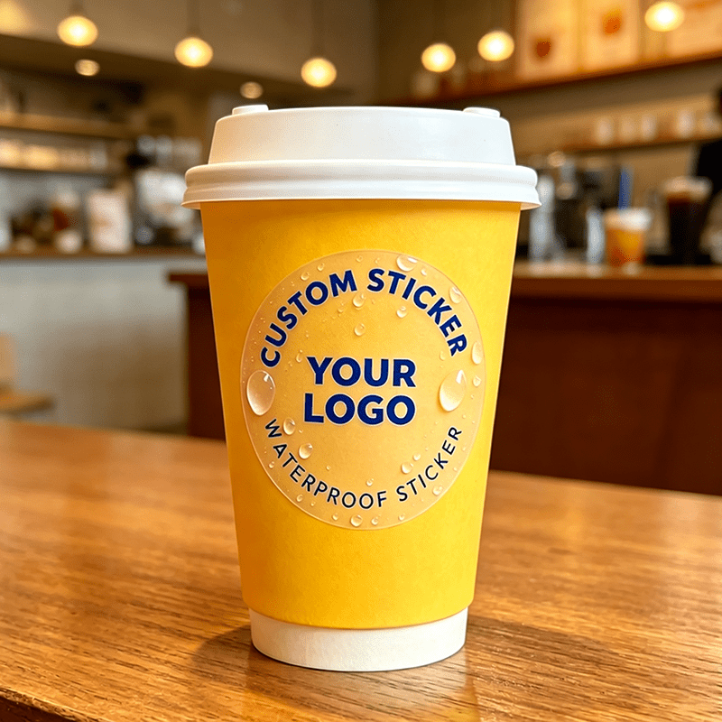 Custom Personalized Sticker Labels, Available in Multiple Sizes