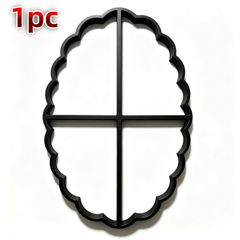 TEMU 1pc Fan Oval Clay Cutter, Large Clay Slab Cutting Tool, For Ceramic , Handmade Pottery Diy Tool, Make Plates Trays Tableware, Gift For Pottery
