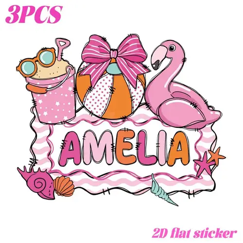 Cute Shell Sticker flamingo stickers sold on Temu Australia
