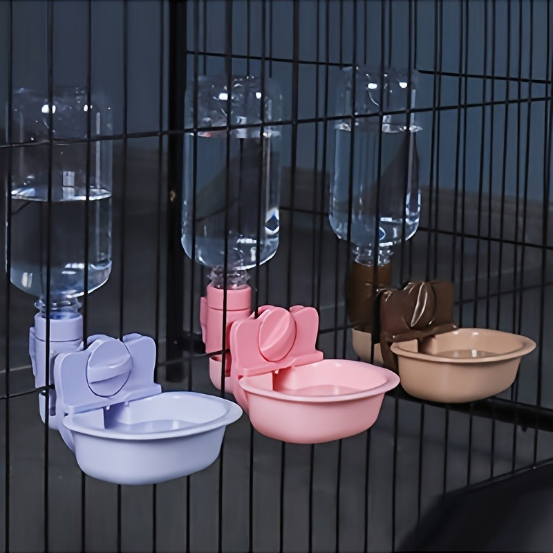 hang on pet water dispenser for cats and dogs fixed water dispenser for cat cages water feeder water dispenser water bowl without bottle