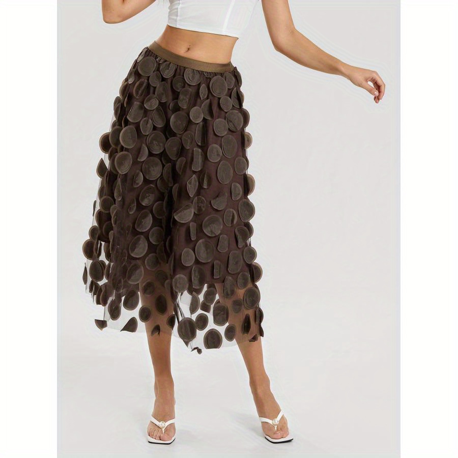 

Tulle 3d Dot - Waist, A- For Women - For Parties & Streetwear