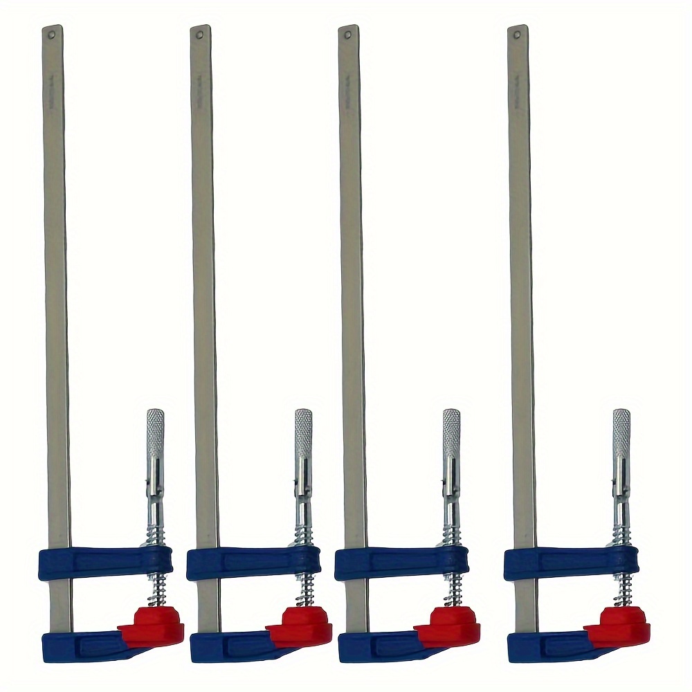 

4pcs Set Brick Profile F Clamping Rod Clamp Wood Clamp 12"- 300 X 50mm/6"- 150 X 50mm