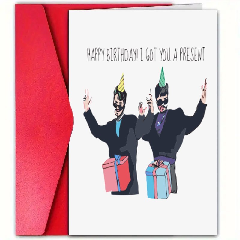 TEMU 1pc, Birthday Greeting Card, Birthday Card, Birthday Card, Innovative Birthday Card, Suitable For , Male And Female