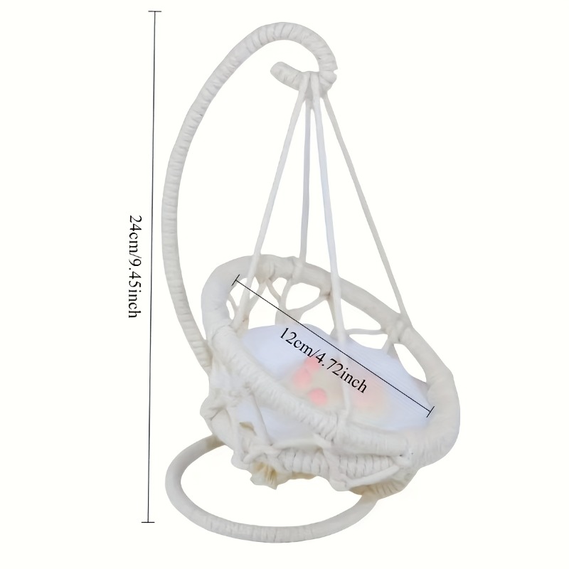 Durable Hanging Hamster Swing Hammock with Cushions