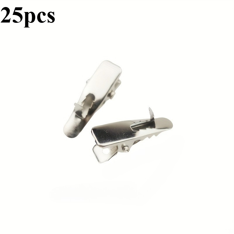 TEMU 25 mini clip, resistenti e decorativi per alberi di Natale, ghirlande, addobbi festivi, feste ed artigianato. Ideali per matrimoni, compleanni,