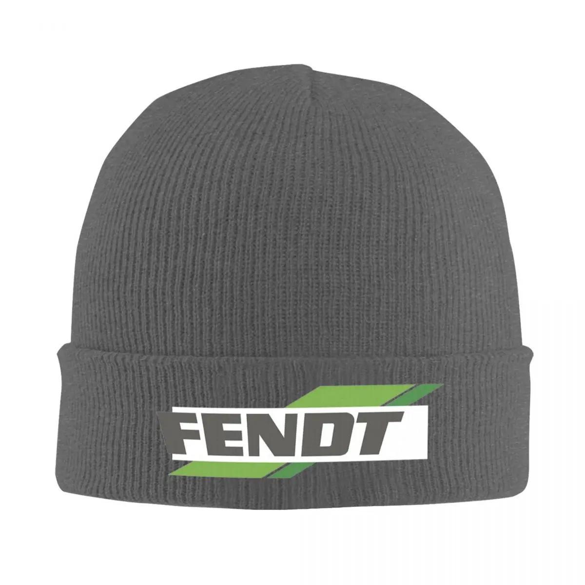 

[stylish Headgear] Fendt Tractor Beanie - Cozy Acrylic Knit Winter Hat For , Warm Ribbed Cap, Hand-washable, Black With Green Accents, Outdoor Accessories|ribbed Texture| Design