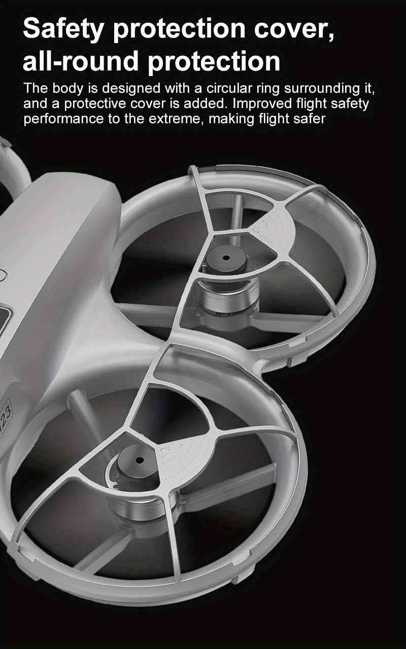 4K HD GPS Drone with Brushless Motor, Long Flight Time, Foldable FPV Quadcopter, GPS Auto-Return Home & Obstacle Avoidance, Optical Flow Positioning, Portable Drone with Large, Includes 2 Batteries - Ideal for Aerial Photography, Videography, Mapping, Surveying - Perfect Birthday/Holiday Gift for Adults & Teens, High Quality Drone