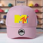 1pc mtv logo baseball cap for men adjustable snapback streetwear hat 10 colors lightweight polyester with non breathable design for dog walking casual dog walking accessory fabric
