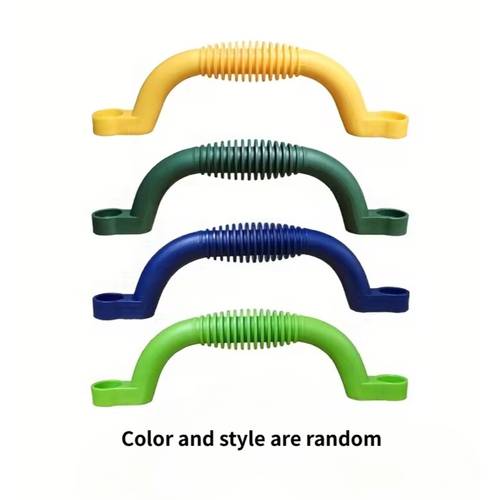 4pcs safety handles suitable for amusement parks outdoor handles components for wooden playgrounds equipment handles sturdy climbing handles and wooden house handles colors and styles are random