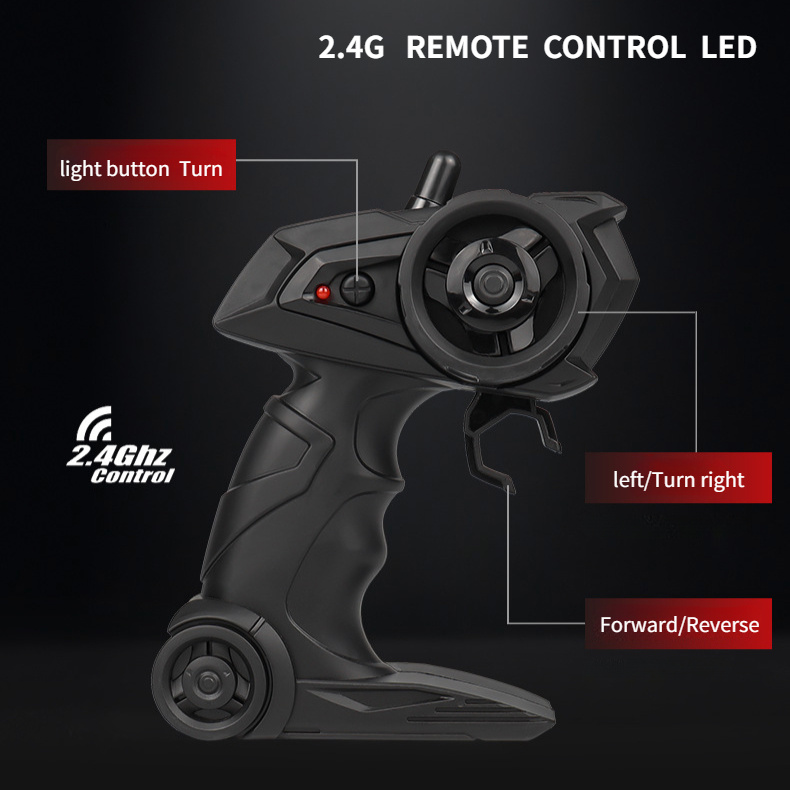 1:16 Scale All Terrain RC Off-Road Vehicle, 2.4GHz RC Kids Toy Car, Durable Alloy And Plastic, Fun Racing Car Model That Can Climb And Drift - Perfect As Party Favors And Holiday Gifts