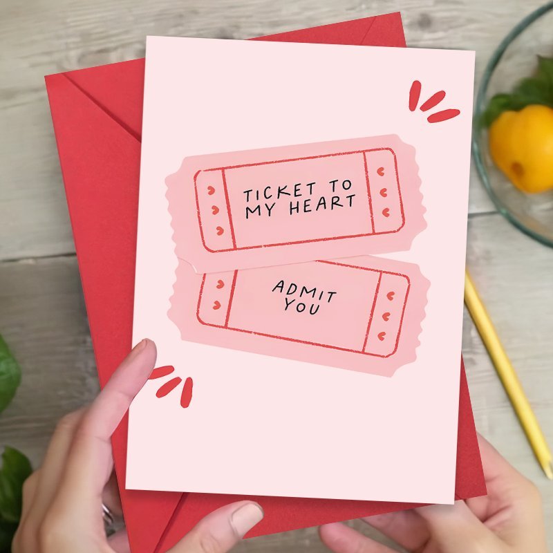 Lustige Liebes-Grußkarte Für Ehemann, Ehefrau, Freund Oder Freundin – Perfekt Für Geburtstag, Jahrestag & Valentinstag, 12,7 X 17,8 Cm, Blanko Innen