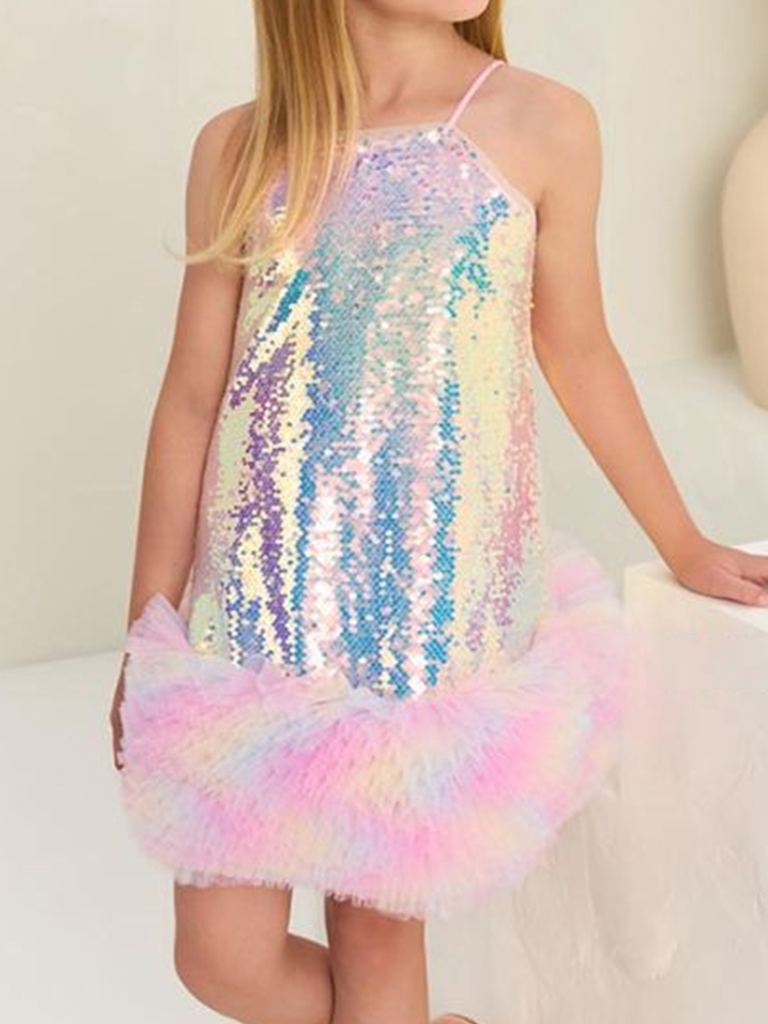 open lace back dress Primavera Couture 4102 Long Sequin Ombre Prom Dress